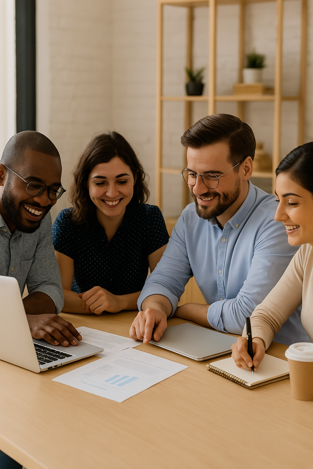 Equipo de Nexxis trabajando